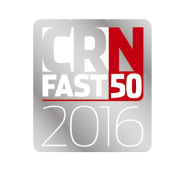 Named #2 in the CRN Fast50 company list