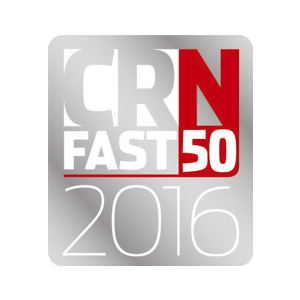 Named #2 in the CRN Fast50 company list