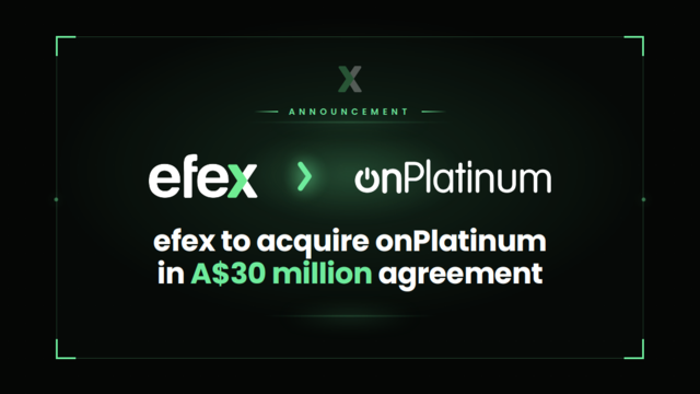 efex to acquire onPlatinum, accerlating national managed IT growth